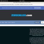 Zeus Callen Discount Trial