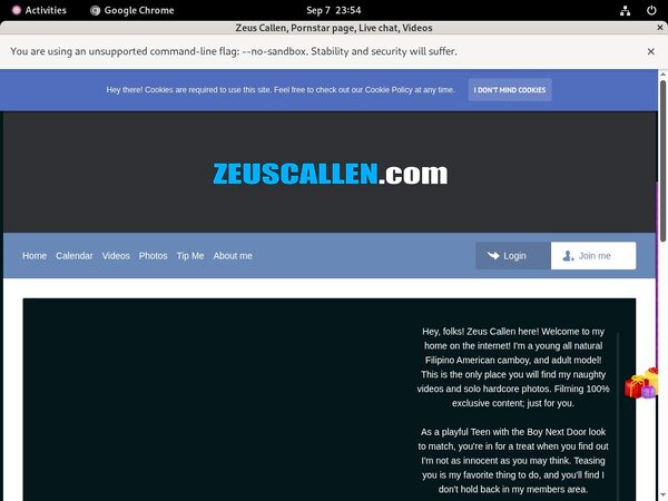 Zeus Callen Discount Trial