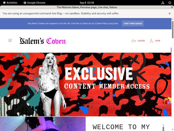 Login Goddesssalem.com Free Trial
