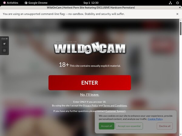 Wildoncam Male Pornstars