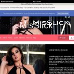 FindomMisSlick Free Accounts