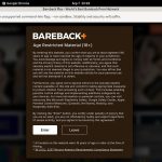 Sign Up Bareback Plus Free