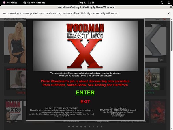 Woodman Casting X Pics