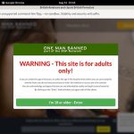 One Man Banned Valid Account